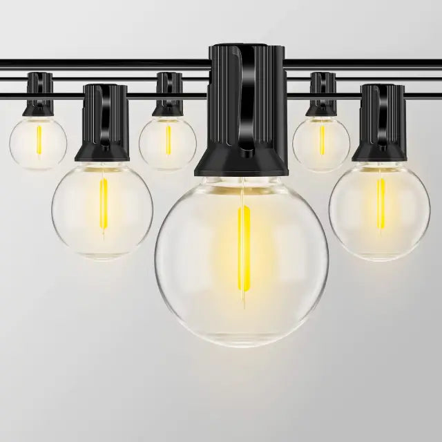 Ollny's 50ft G40 outdoor string lights - 25 bulbs