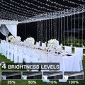 Ollny's 800 leds cool white wedding string lights with 4 brightness levels

