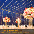 Ollny's 800 leds warm white wedding string lights with memory function