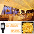 Ollny's 800 leds warm white wedding string lights are safe to touch and power saving